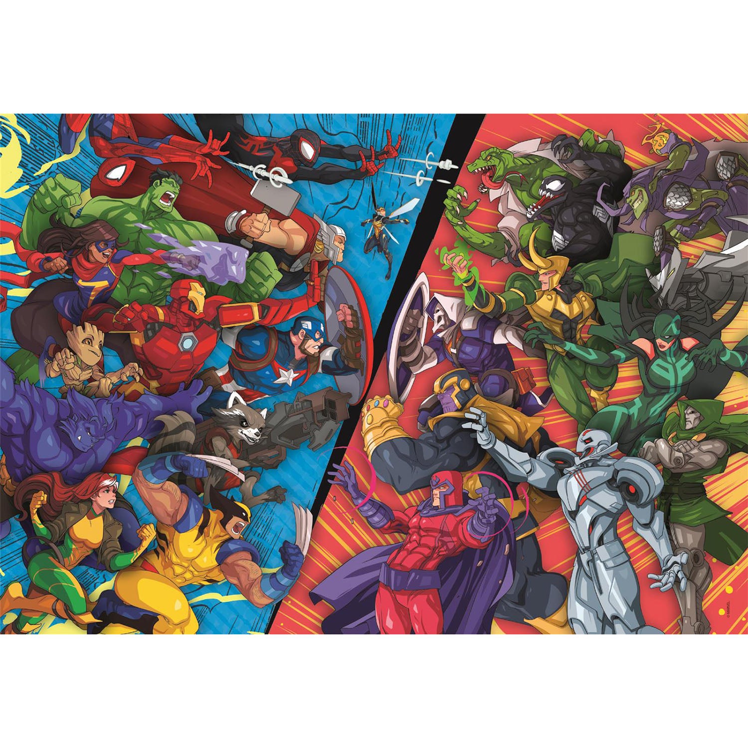 CLEMENTONI Marvel Heroes VS